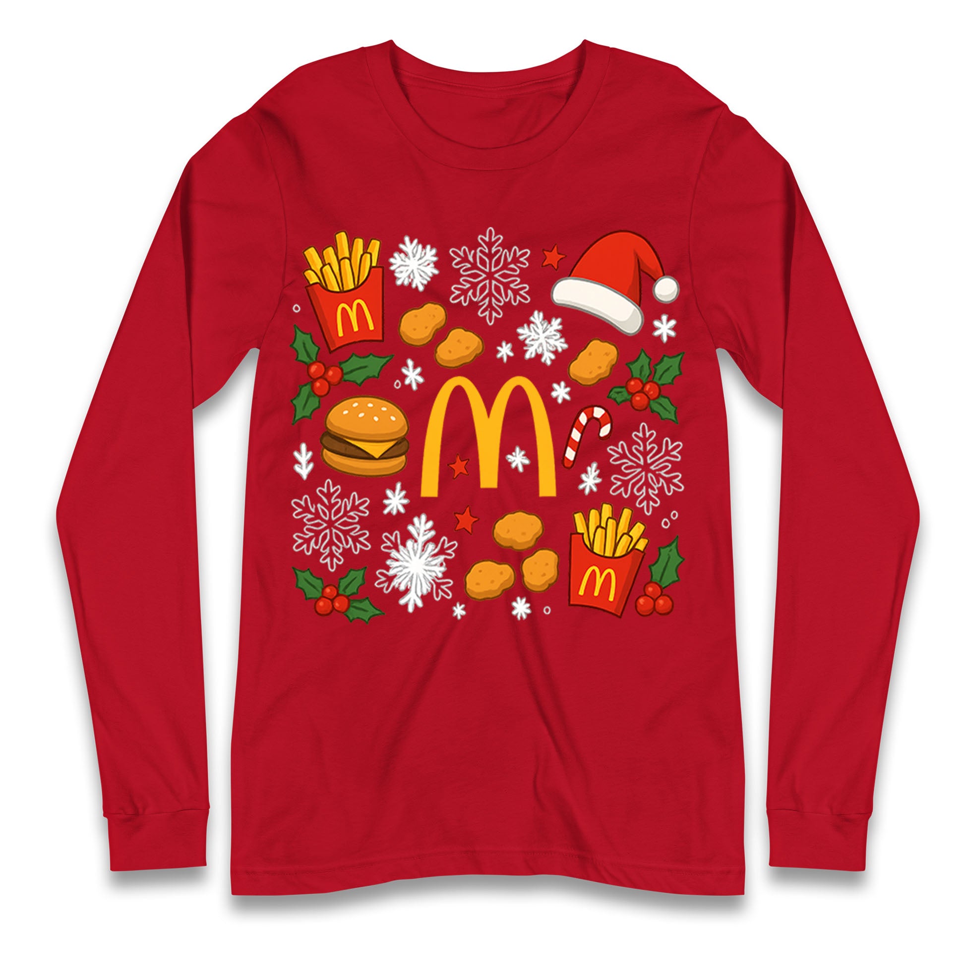 McDonalds Christmas Long Sleeve Shirt