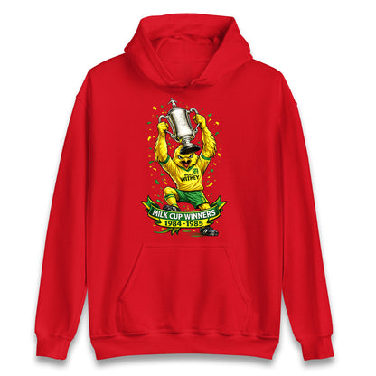 Norwich City Milk Cup Winners Hoodie