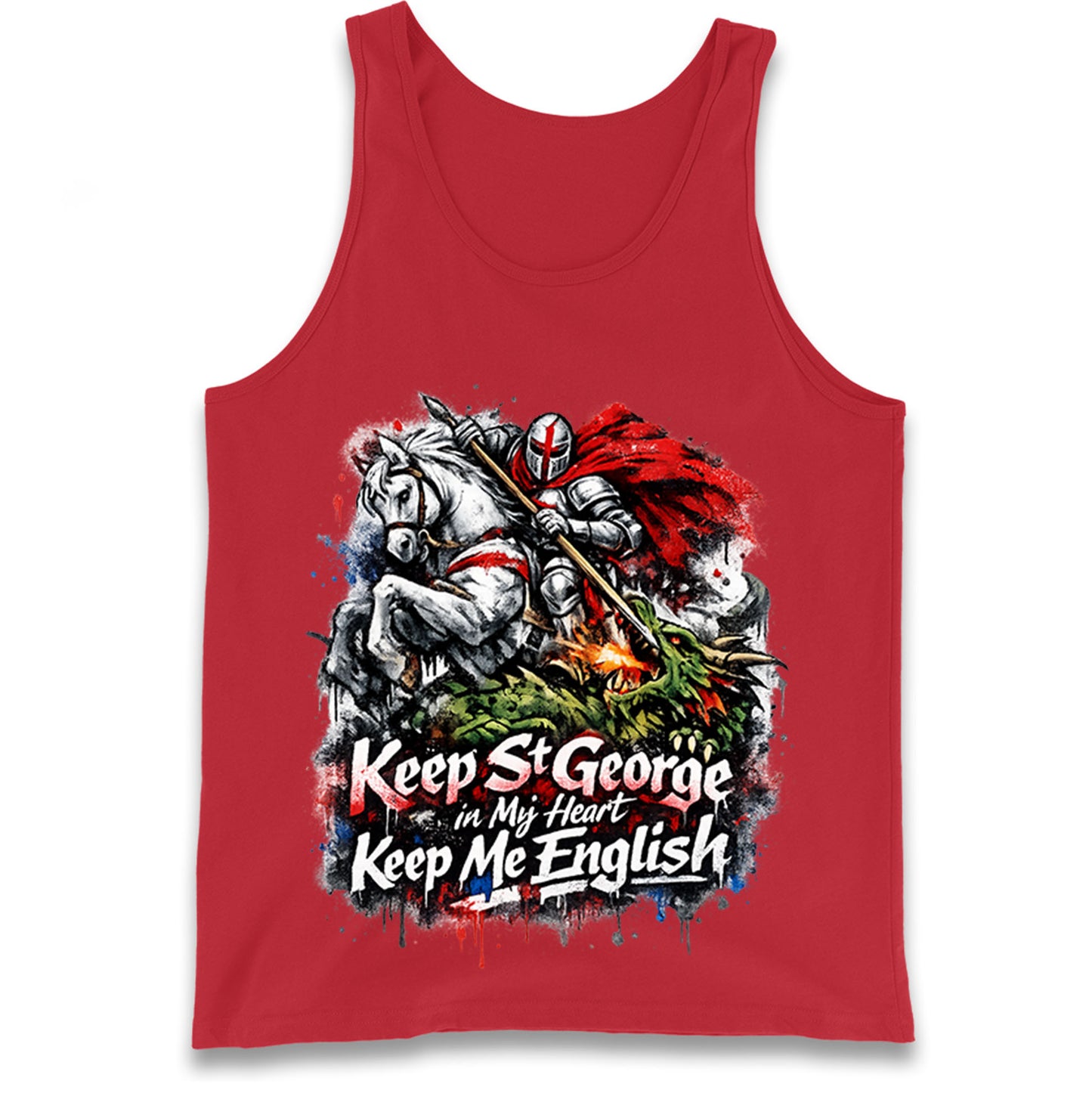 St gorges Cross Tank Top