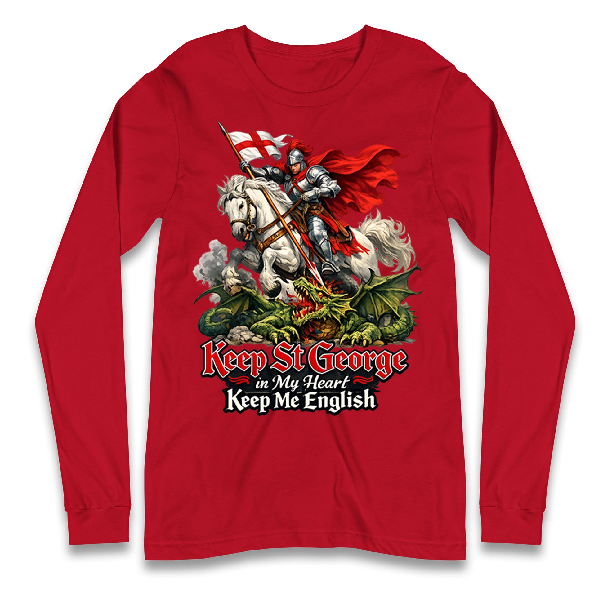 St Georges Day Longsleeve T Shirt