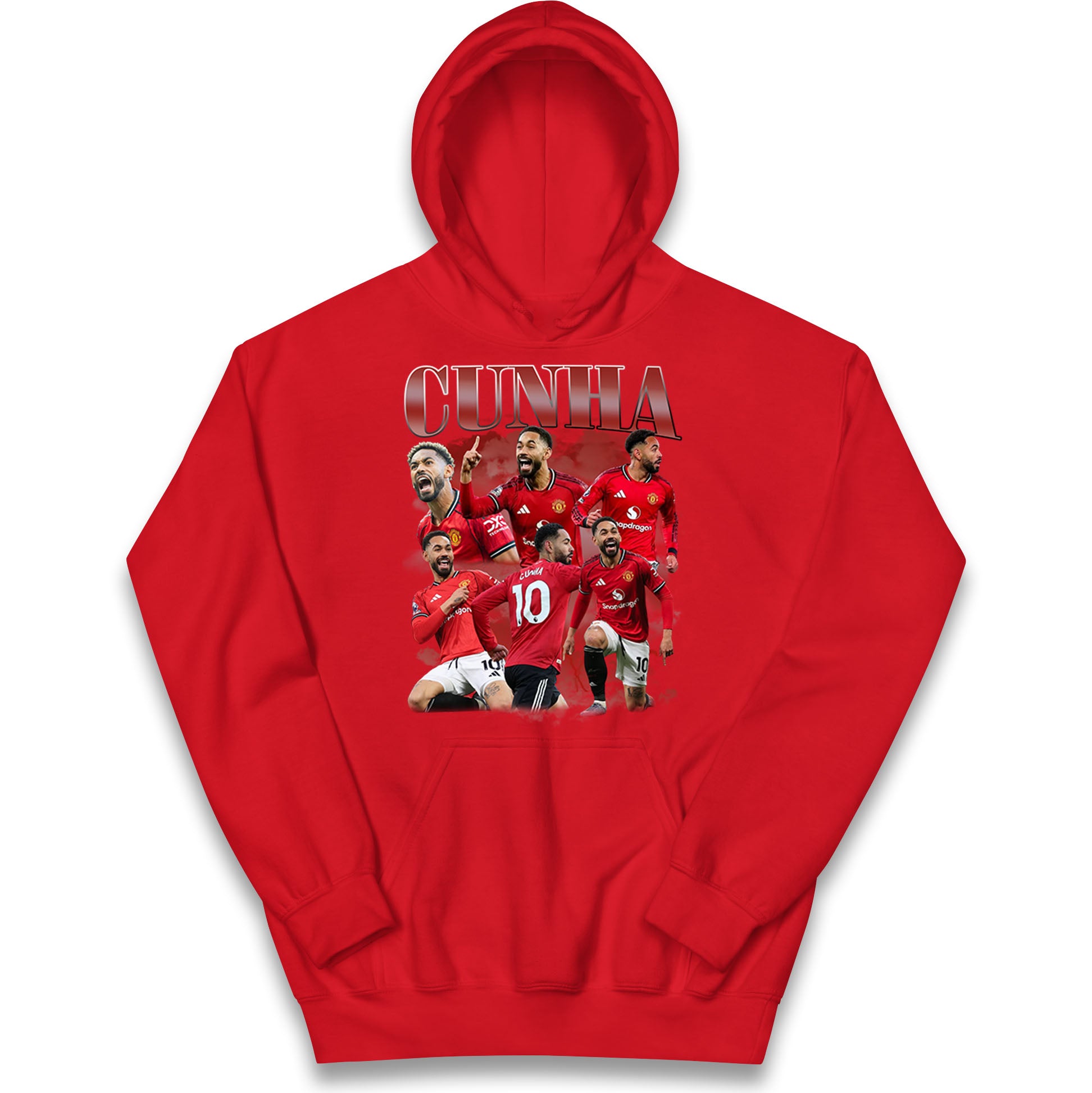 Matheus Cunha Manchester United Kids Hoodie