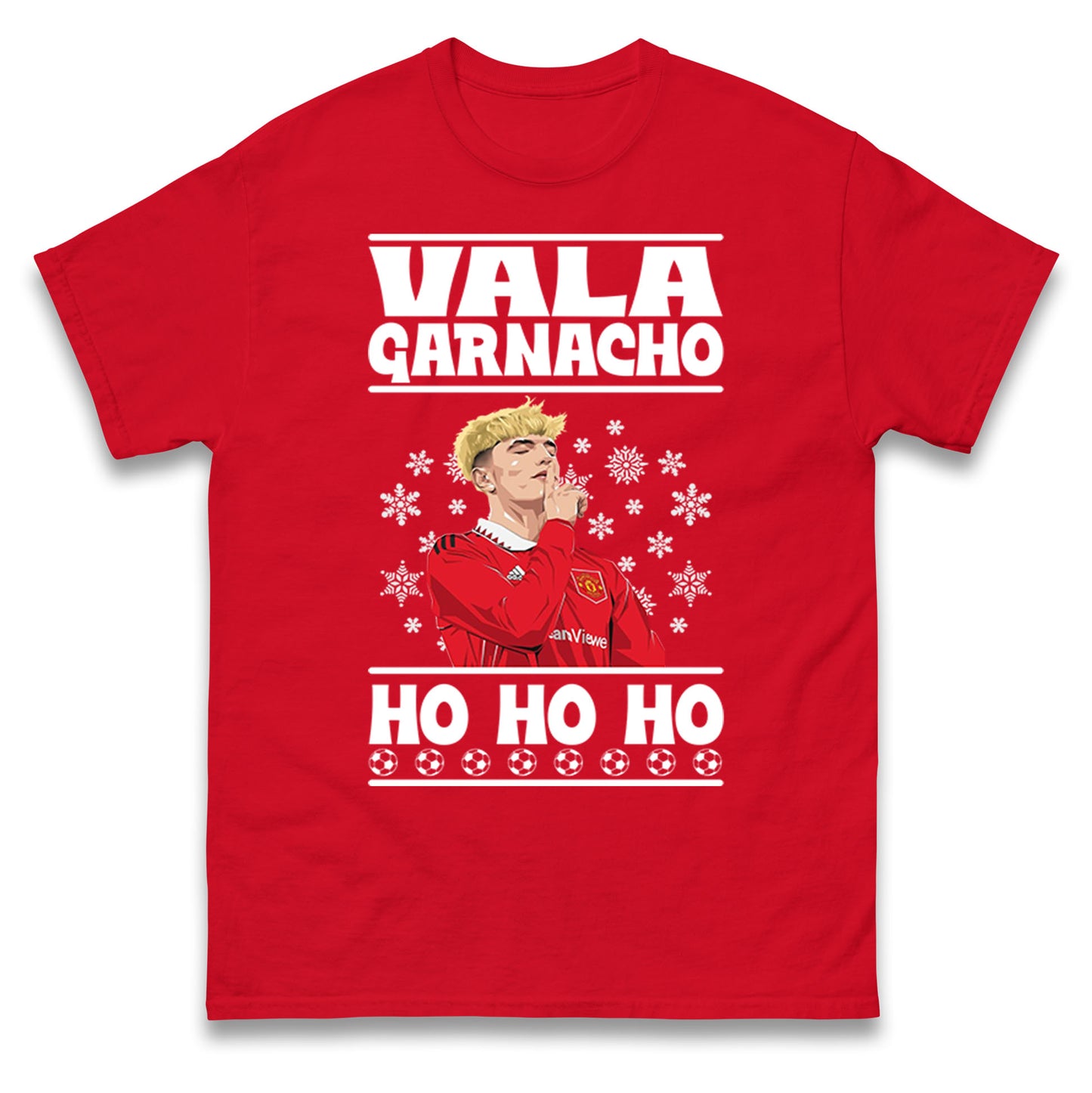 alejandro garnacho christmas t shirt