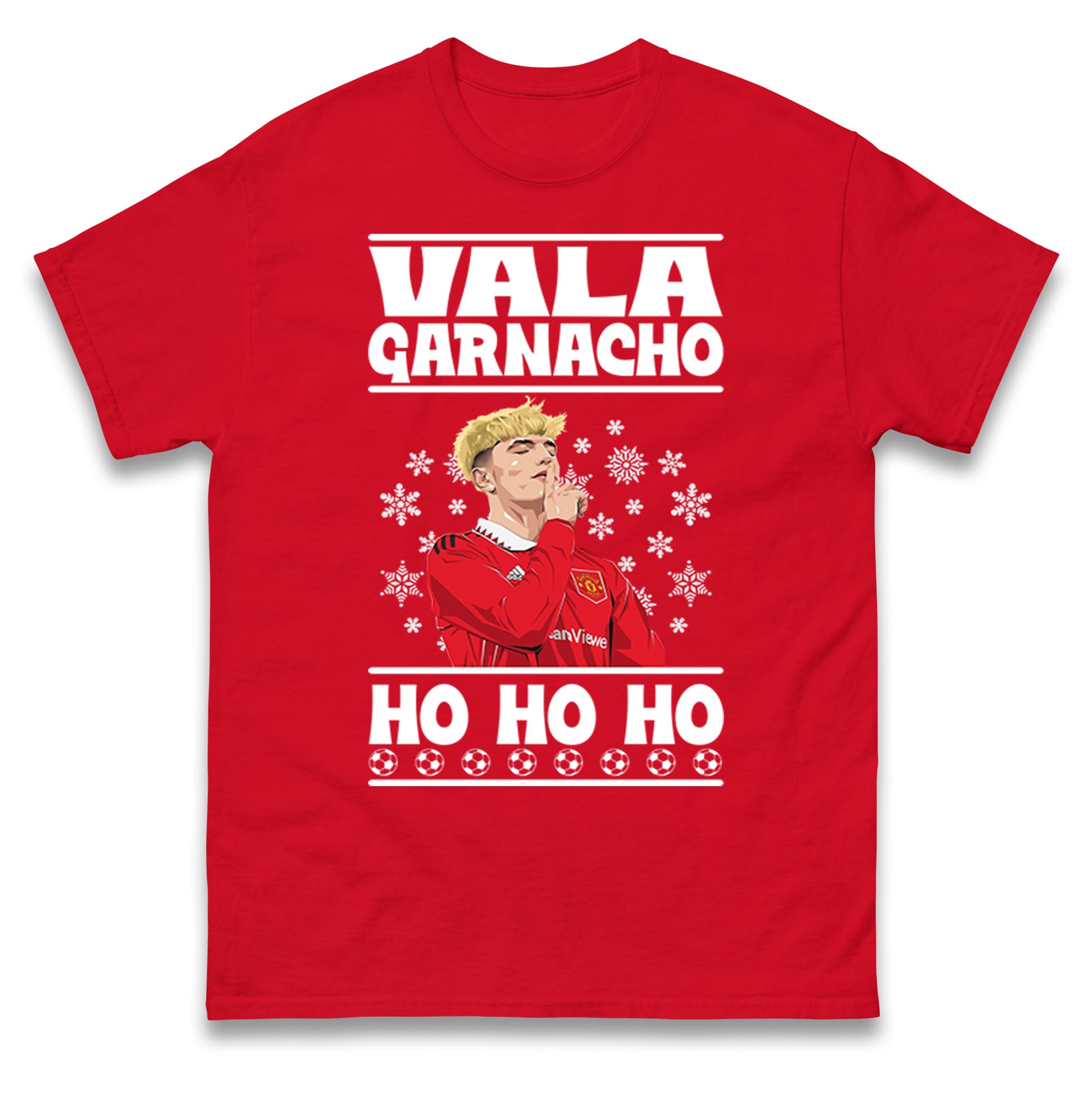 alejandro garnacho christmas t shirt