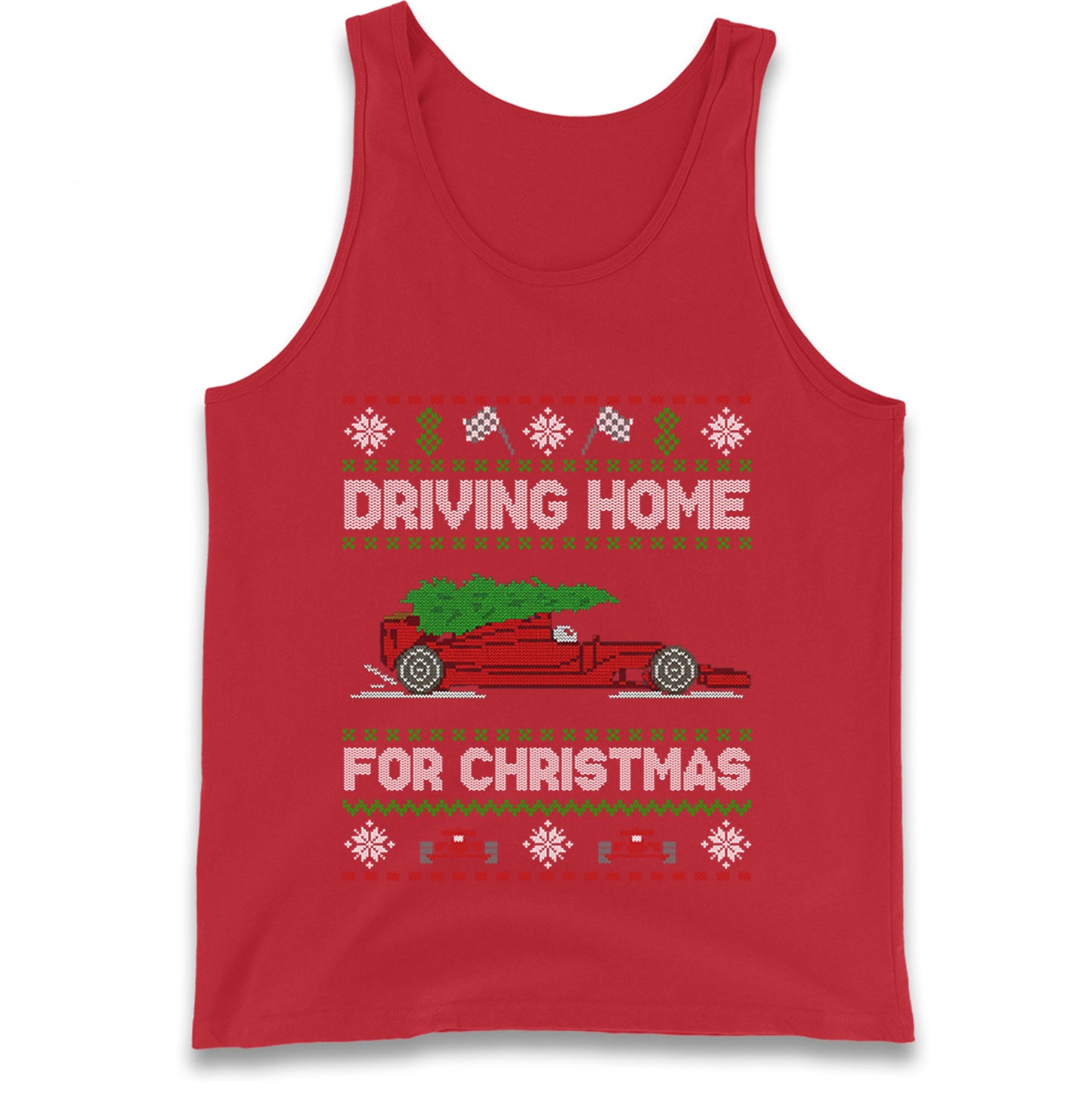 F1 Christmas Tank Top