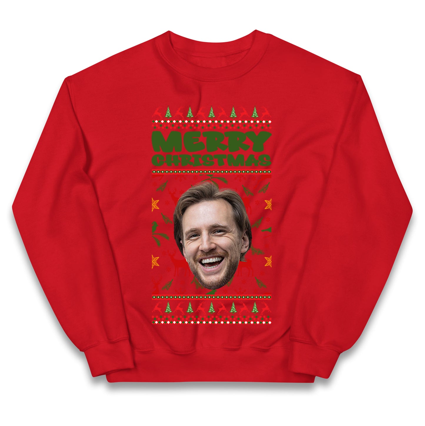Personalise Merry Christmas Jumper
