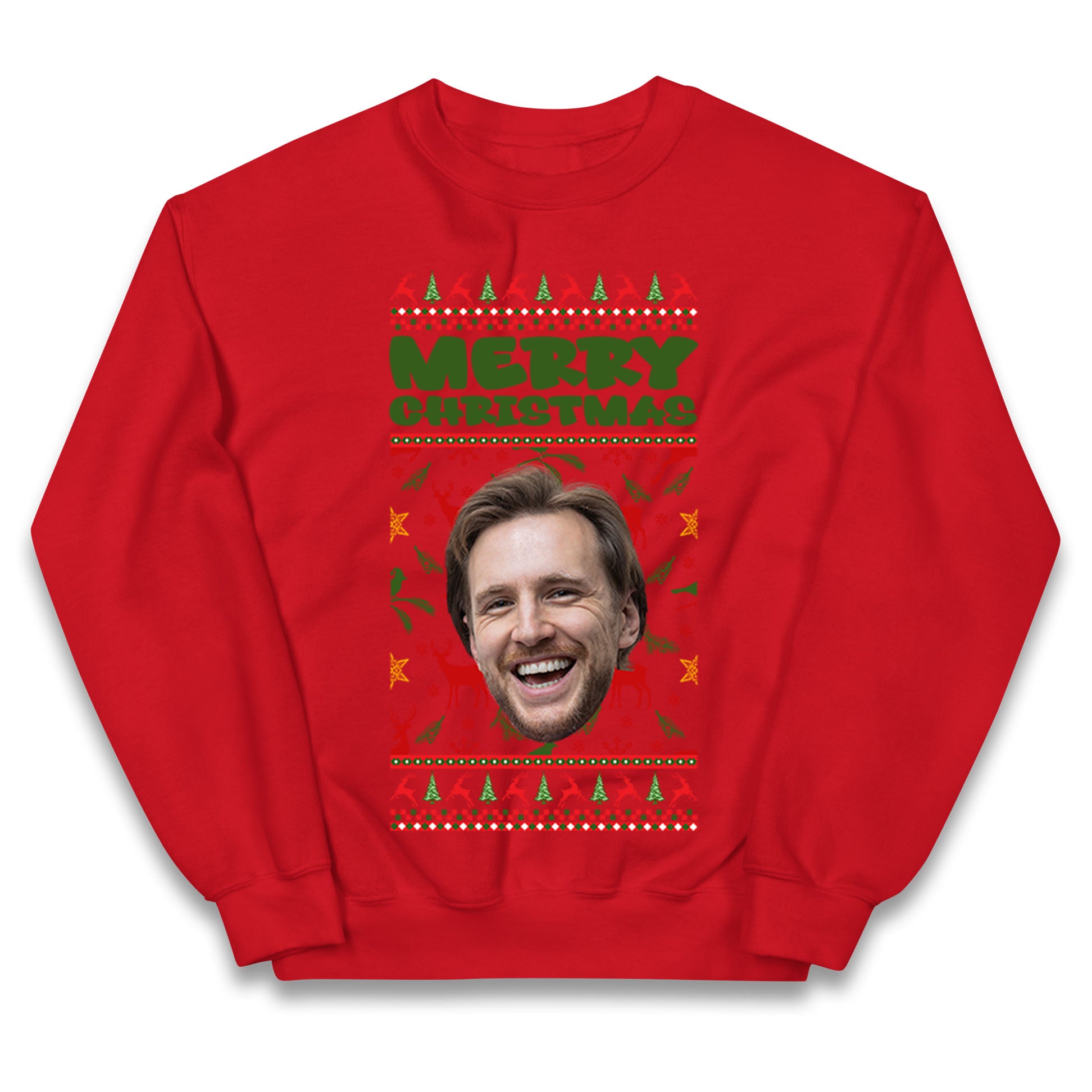 Personalise Merry Christmas Jumper
