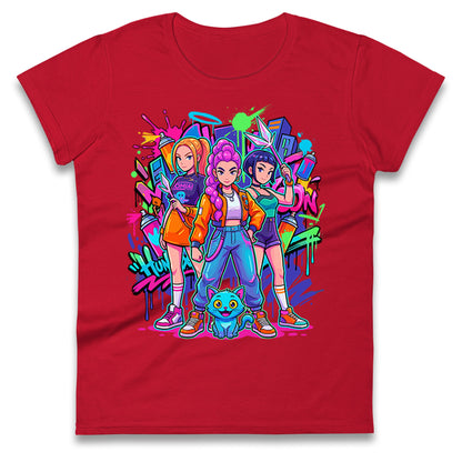 Demon Hunters Ladies T Shirt 