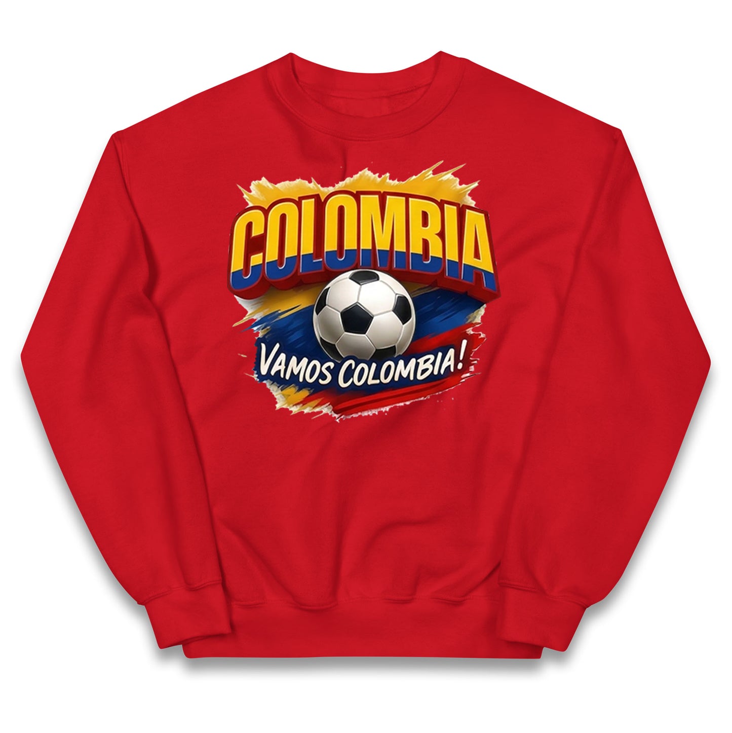 Colombia Retro World Cup Kids Jumper
