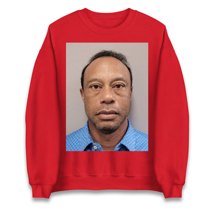 Tiger Woods Mugshot Jumper
