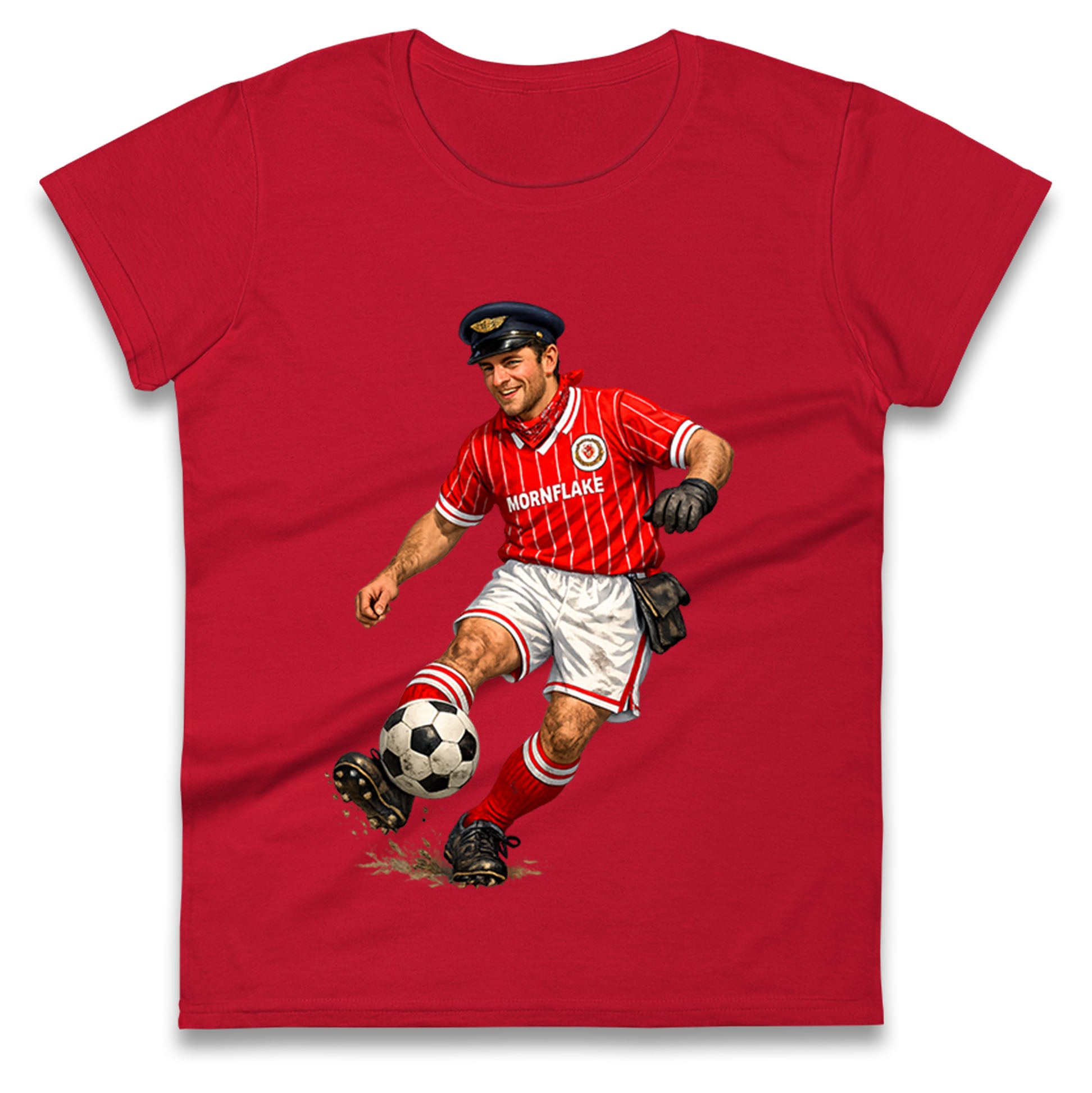 Classic Crewe Alexandra FC Football Ladies T Shirt