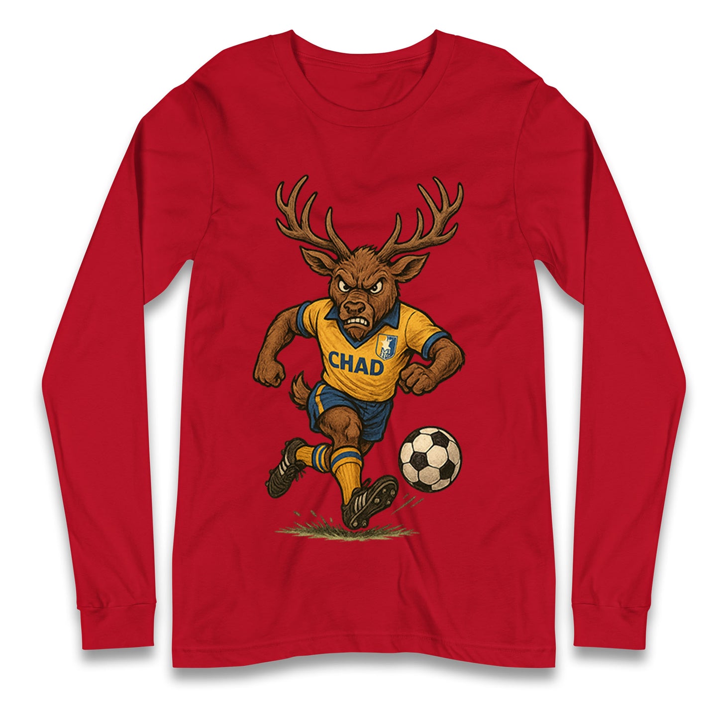 Vintage Mansfield Town Longsleeve T Shirt 
