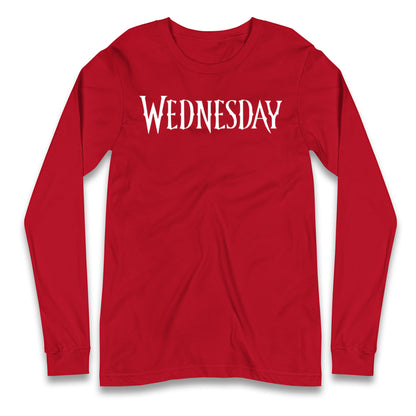 Wednesday Longsleeve T Shirt