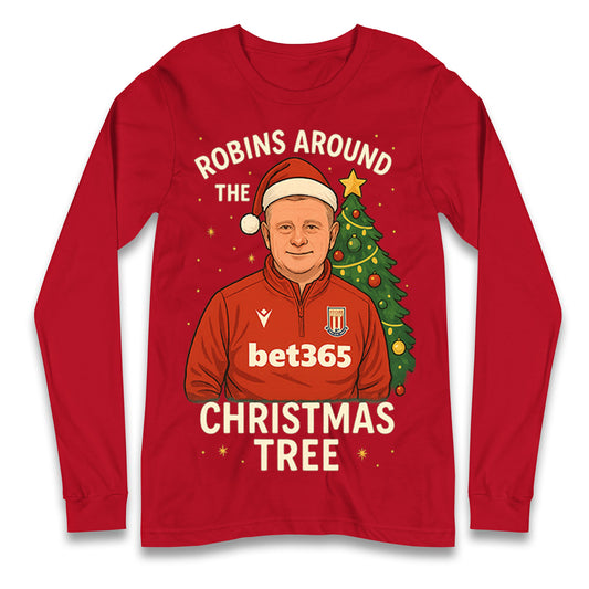 Stoke City Christmas Longsleeve T Shirt 