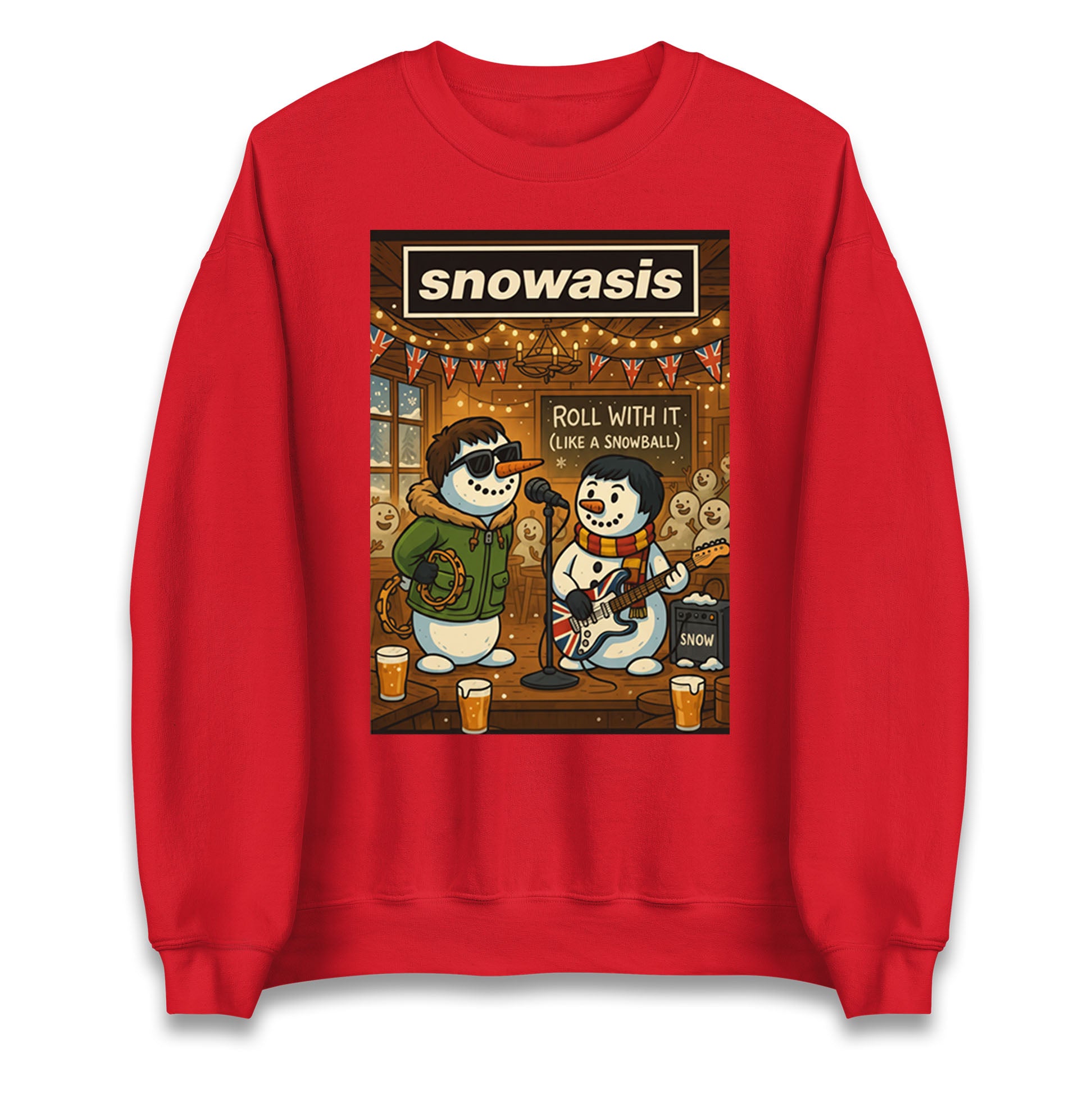 Snowasis Christmas Jumper