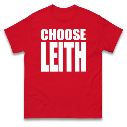 Hibs FC Choose Leith Football T Shirt