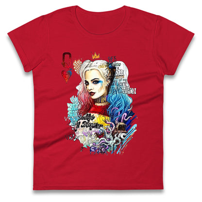 Harley Quinn Ladies T Shirt