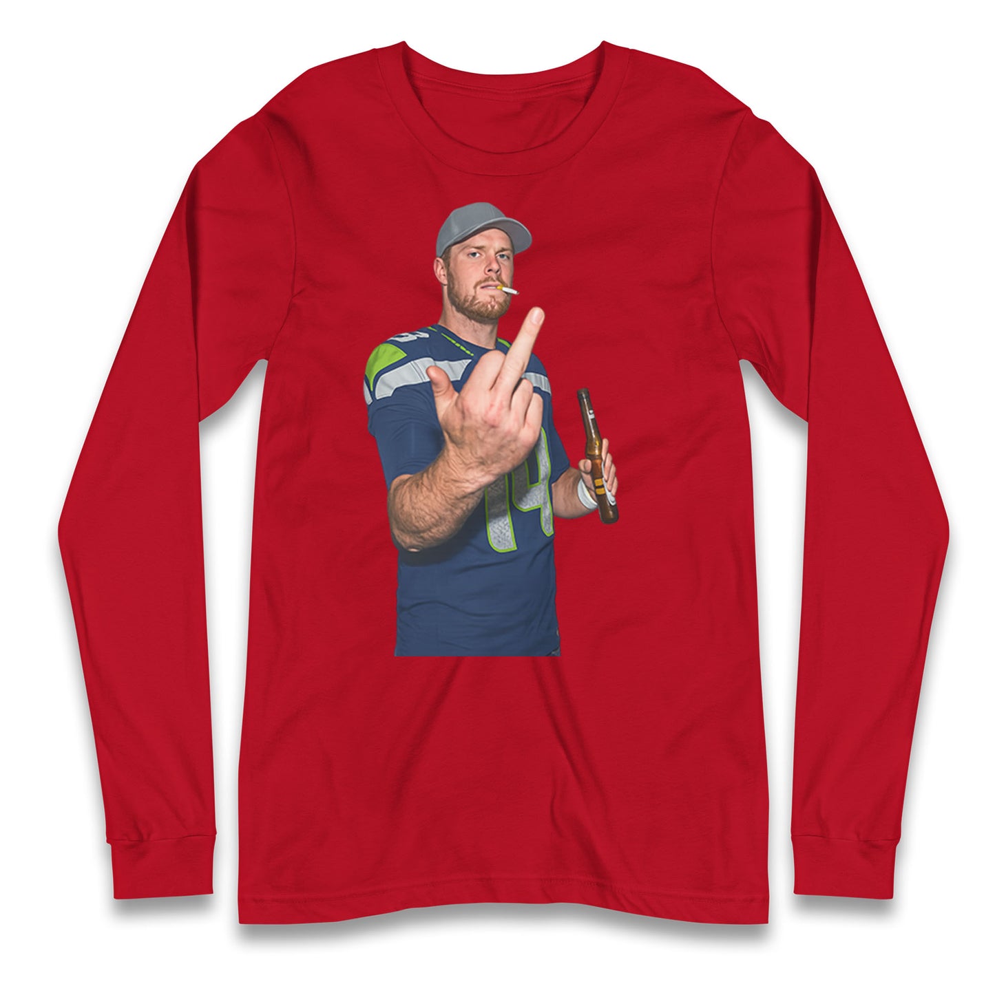 Steve Darnold Superbowl 2026 Longsleeve T Shirt 