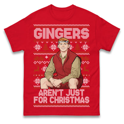Angry Ginge Xmas T Shirt