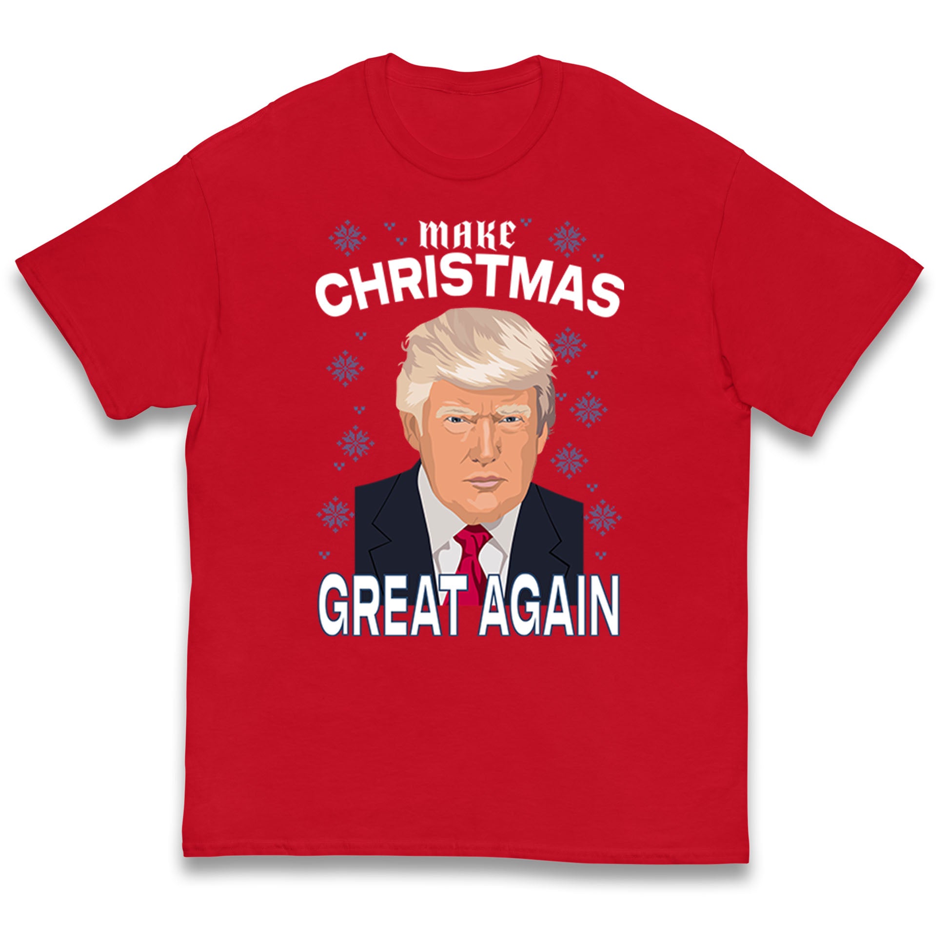Make Christmas Great Again Kids T Shirt