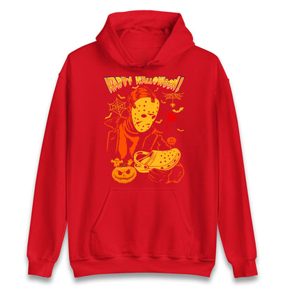 Jason Voorhees Happy Halloween Hoodie

