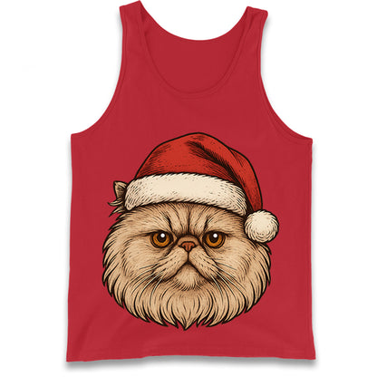 Persian Cat Christmas Tank Top