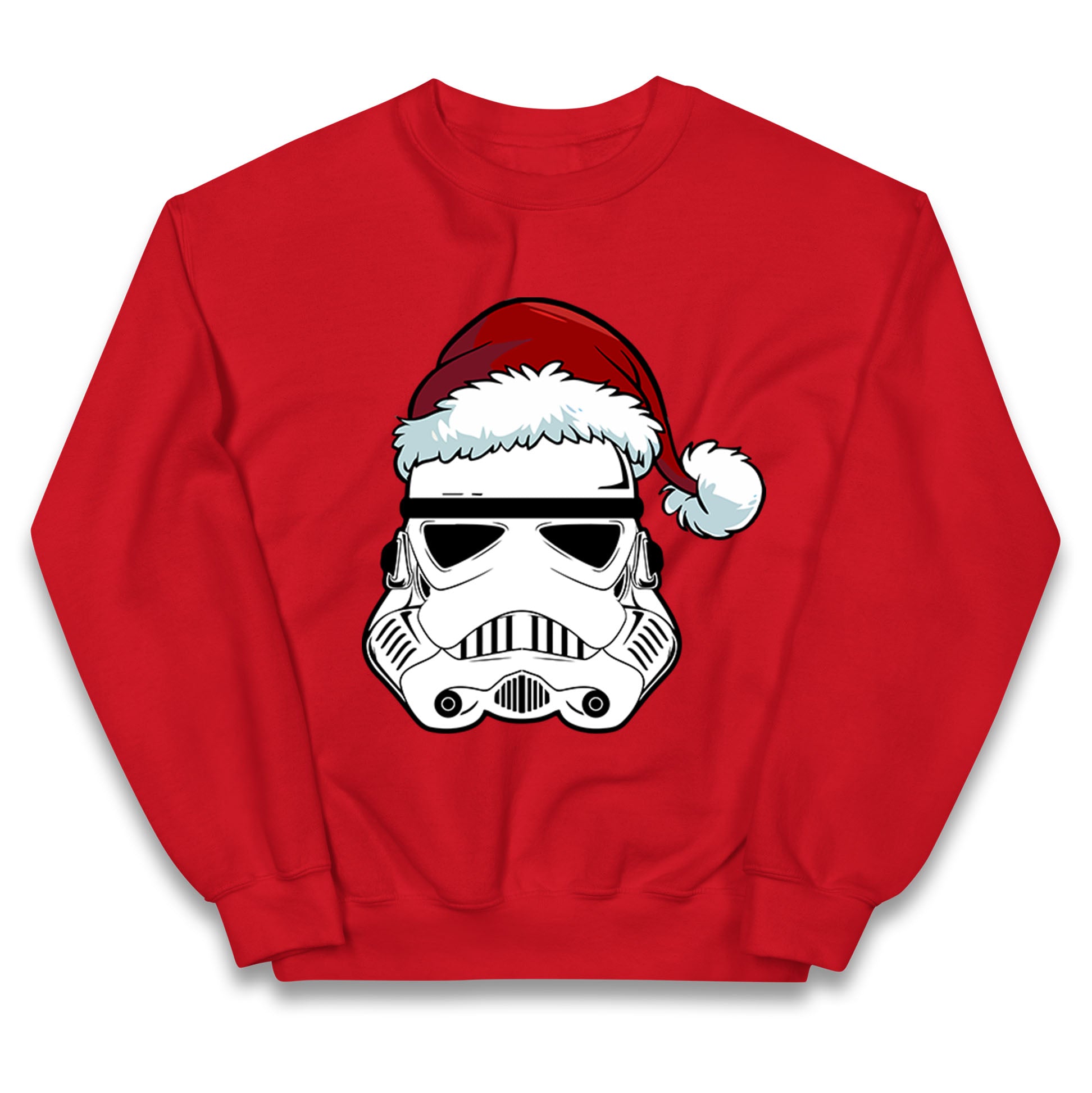 Stormtrooper Santa Christmas Kids Jumper
