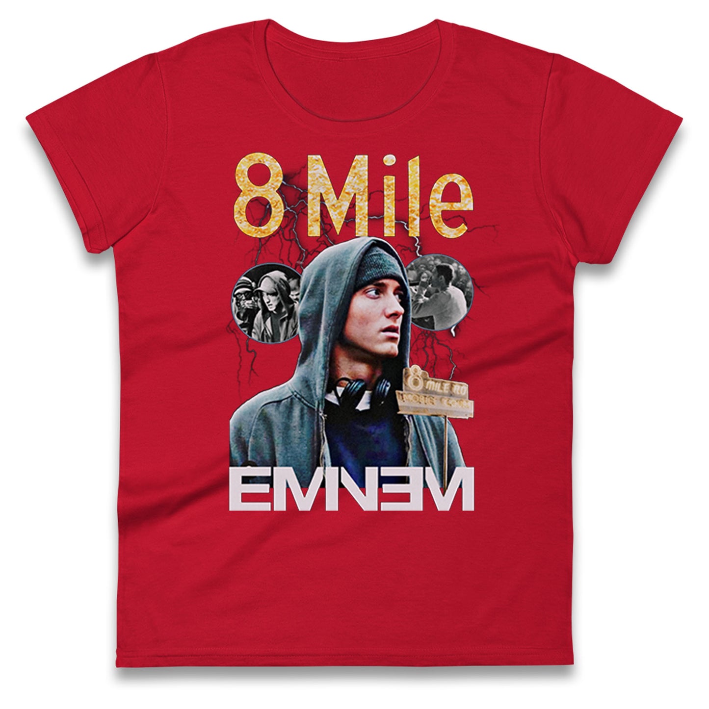 8 Mile Eminem Ladies T Shirt