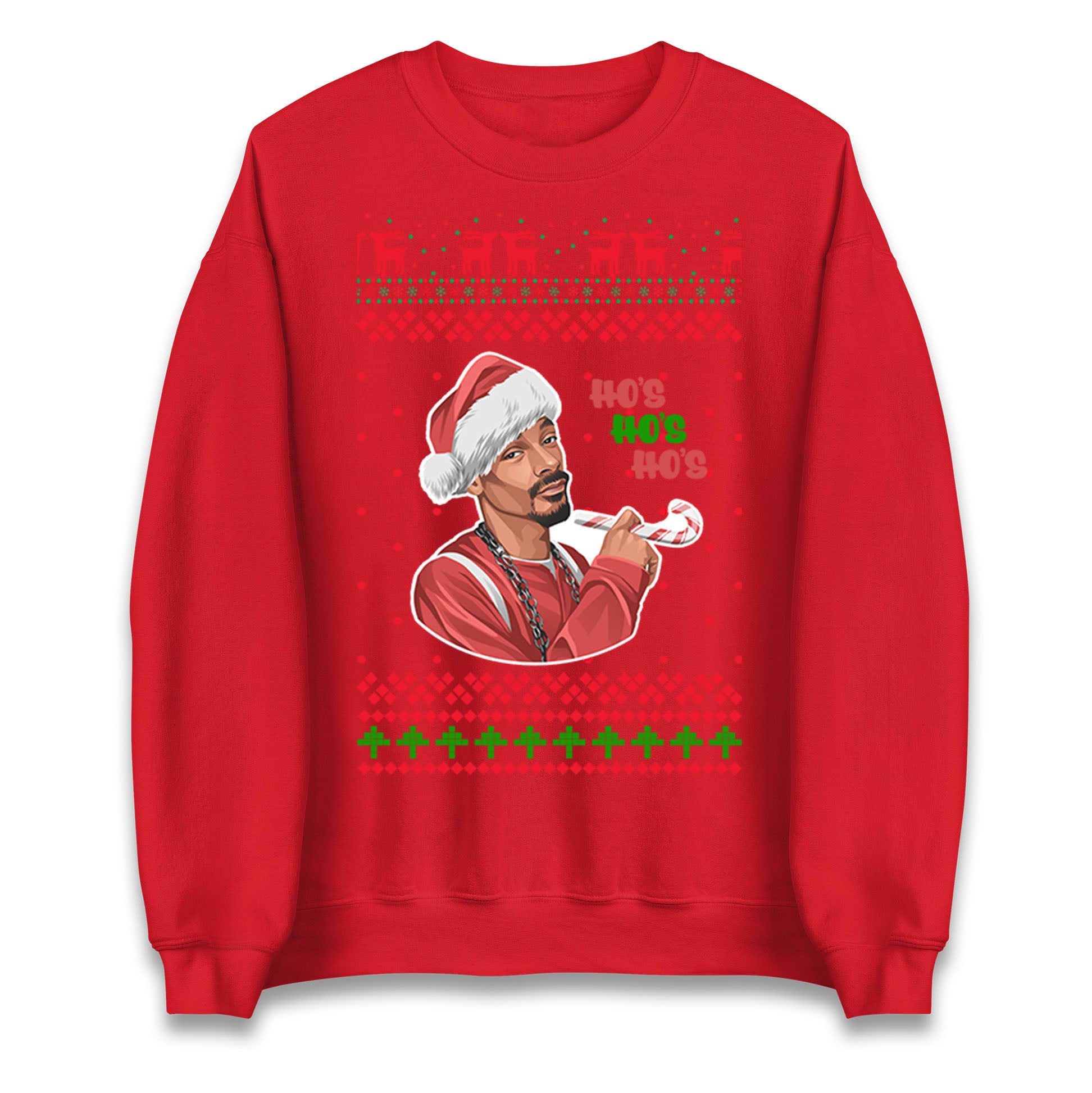 snoop dogg christmas sweatshirt