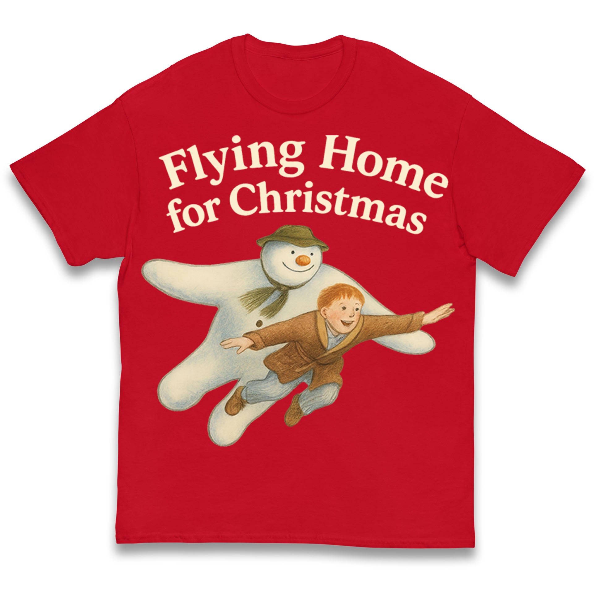 The Snowman Movie Christmas Kids T Shirt