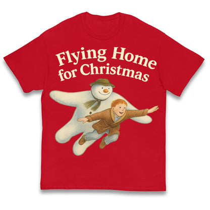 The Snowman Movie Christmas Kids T Shirt