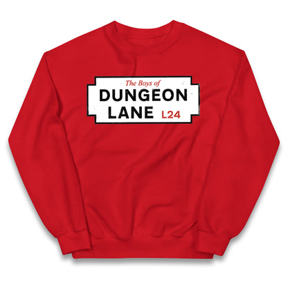 The Boys Of Dungeon Lane Kids Jumper