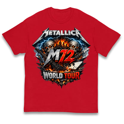 Metallica M72 World Tour Kids T Shirt