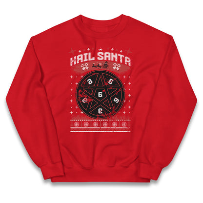 Hail Santa Kids Jumper