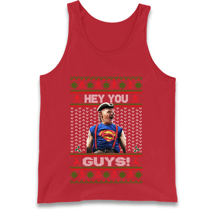 Goonies Sloth Christmas Tank Top