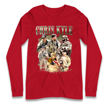 Chris Kyle American Sniper Longsleeve T Shirt