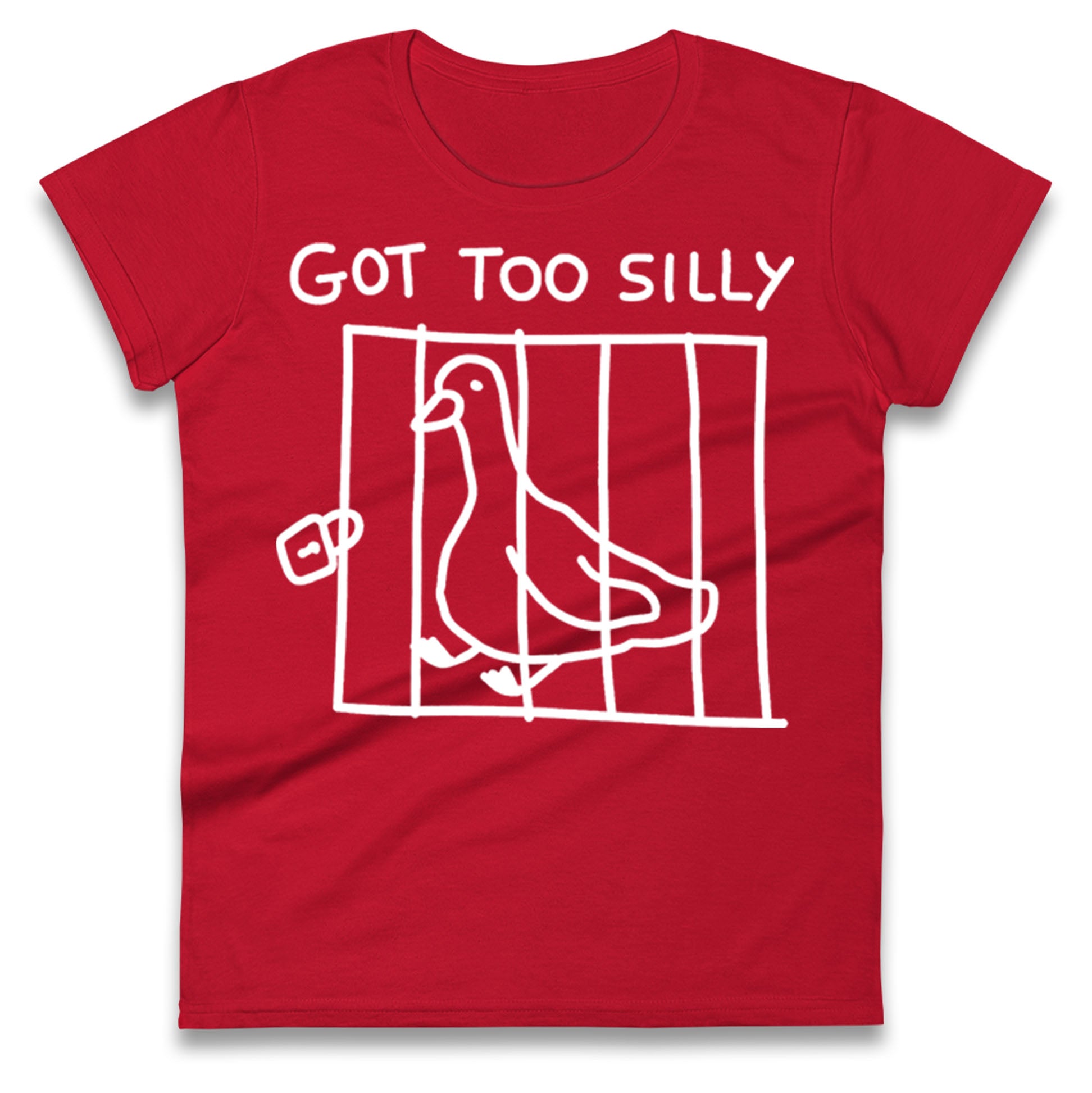 Silly Goose Ladies T Shirt