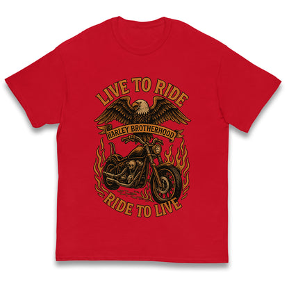 Harley Brotherhood Kids T Shirt