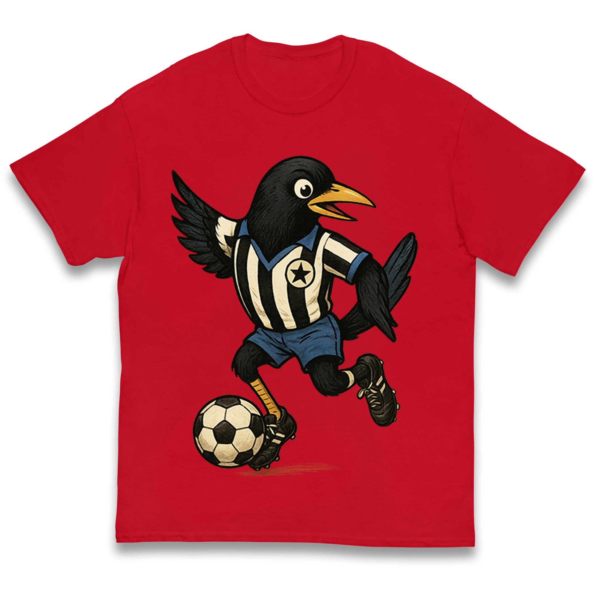 Retro Newcastle United Football Kids T Shirt