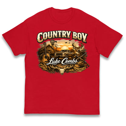 Luke Combs Country Music Kids T Shirt