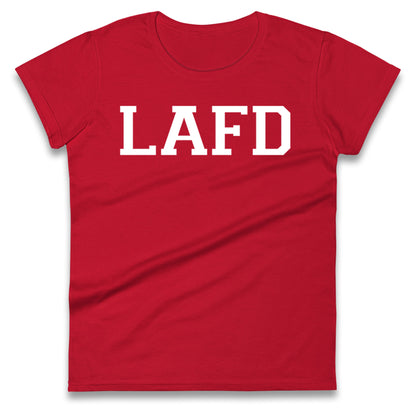 LAFD Los Angeles Fire Department Ladies T Shirt