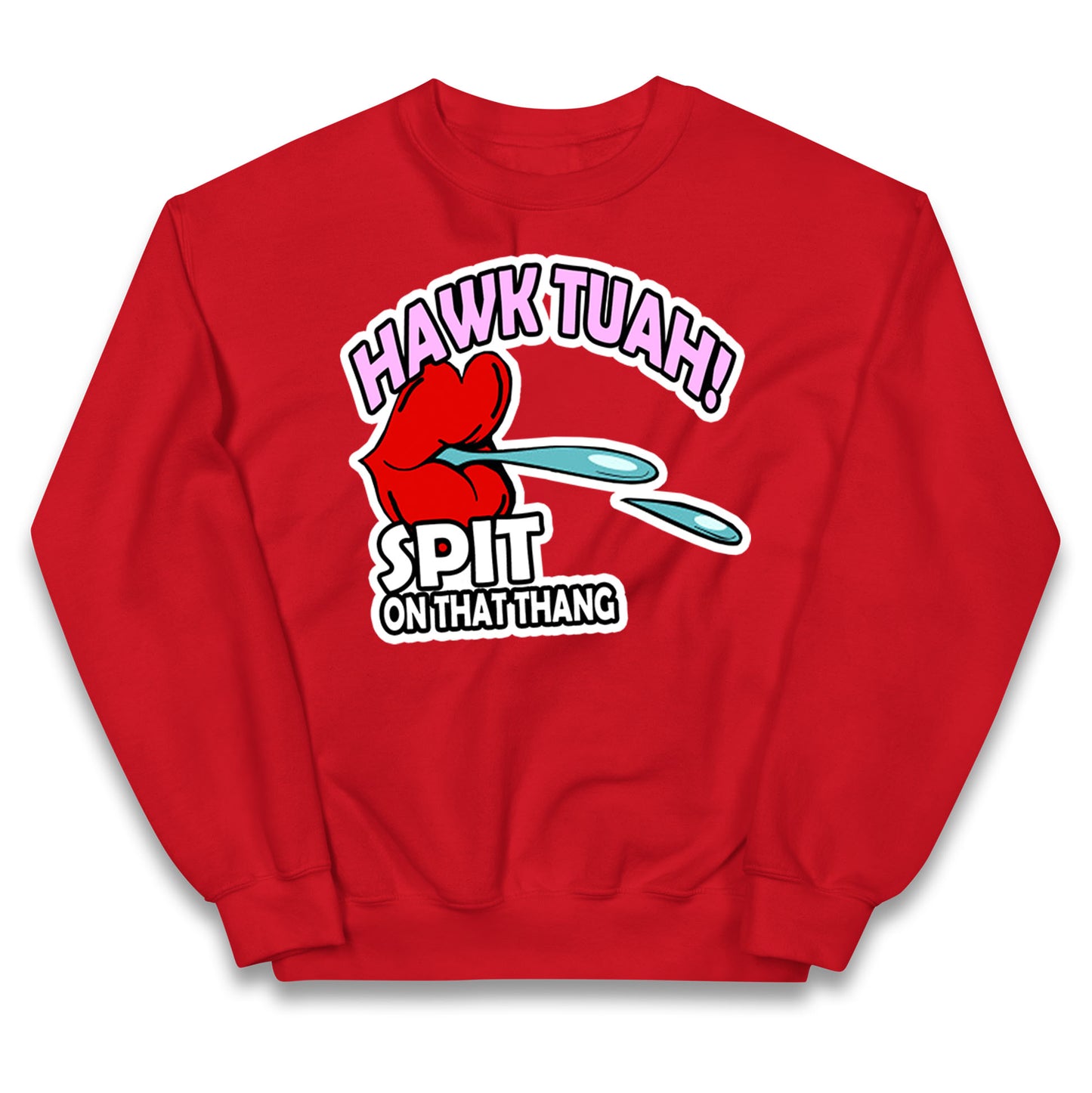 Hawk Tuah Spit on That Thang Kids Jumper
