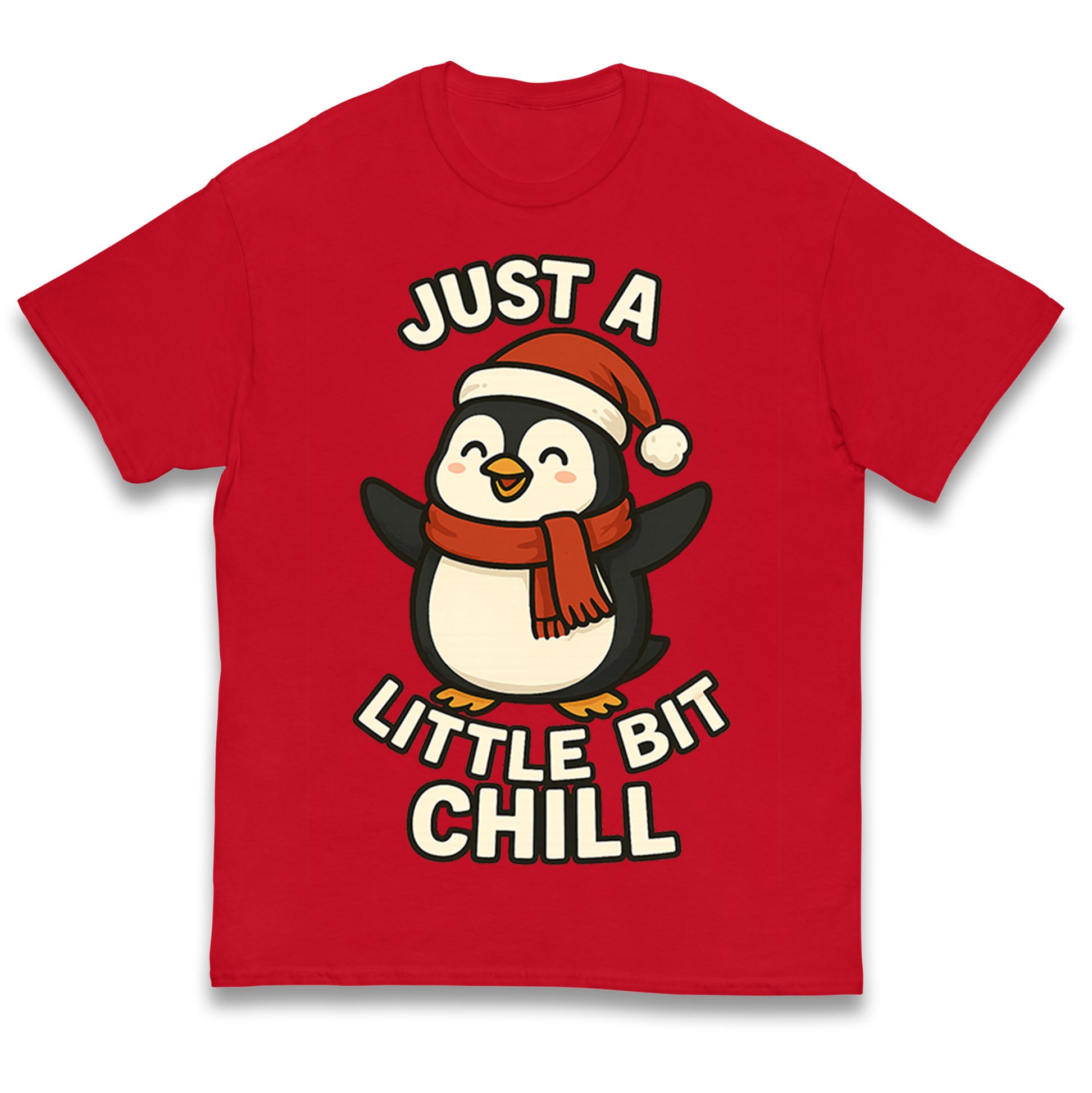 Penguin Christmas Kids T Shirt