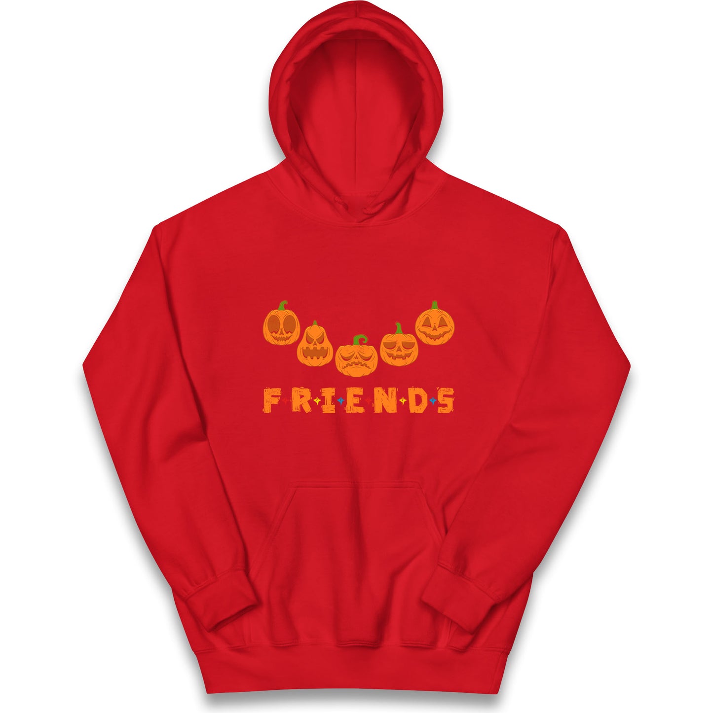 Scary Pumpkins Friends Halloween Hoodie
