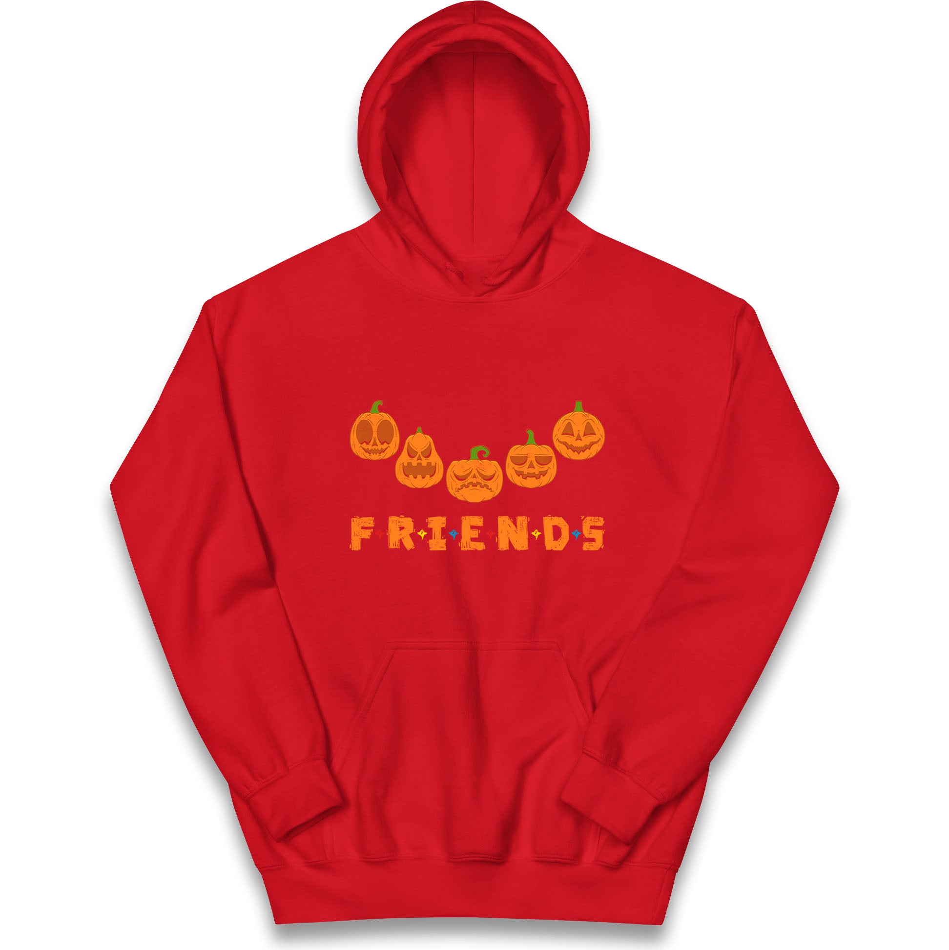 Scary Pumpkins Friends Halloween Hoodie
