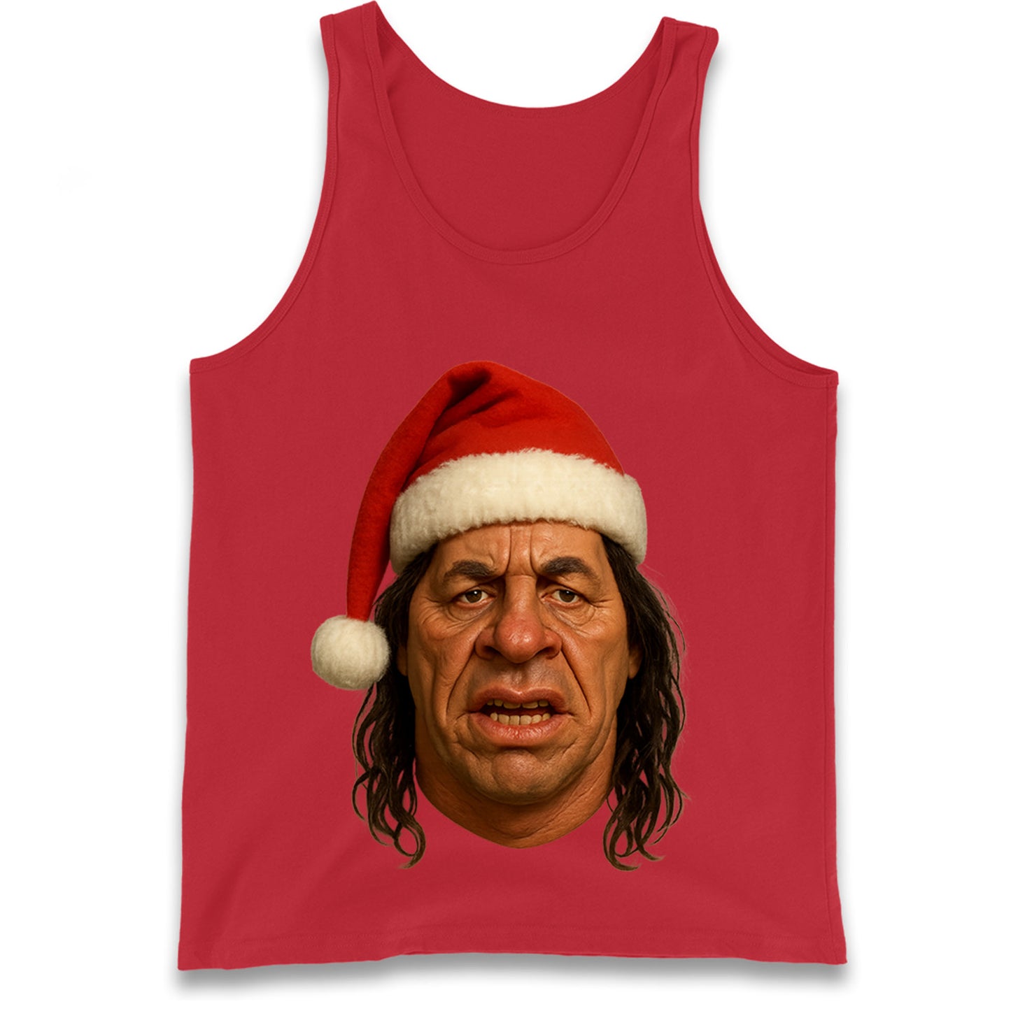 Bret Hart Christmas Tank Top