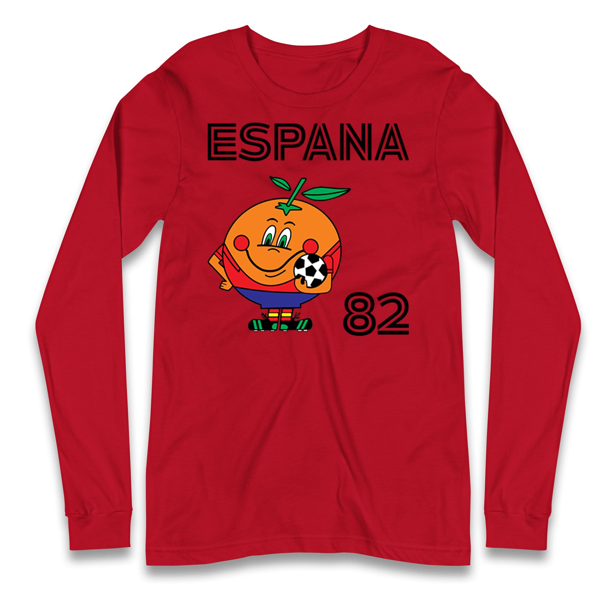 Spain 82 World Cup Longsleeve T Shirt