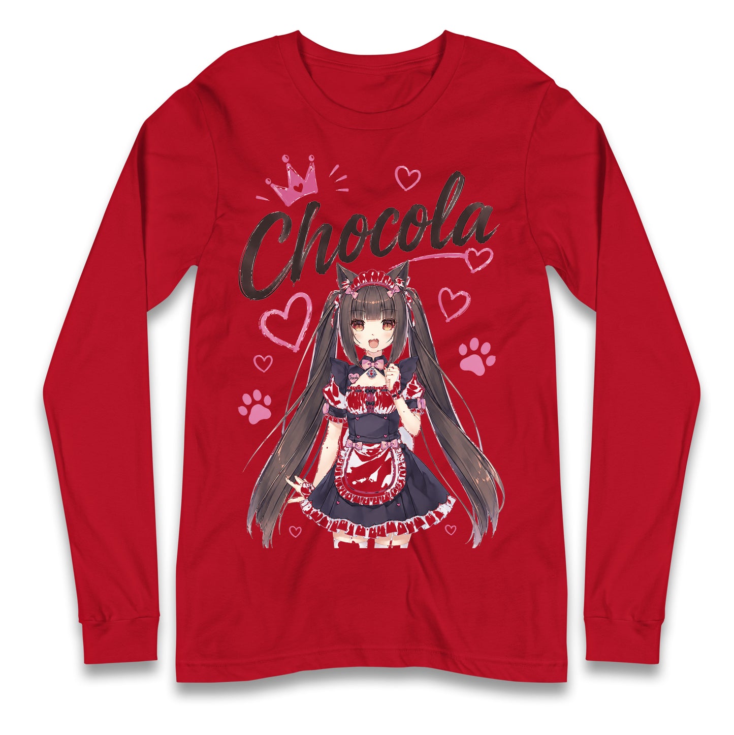 Chocola Nekopara Longsleeve T Shirt