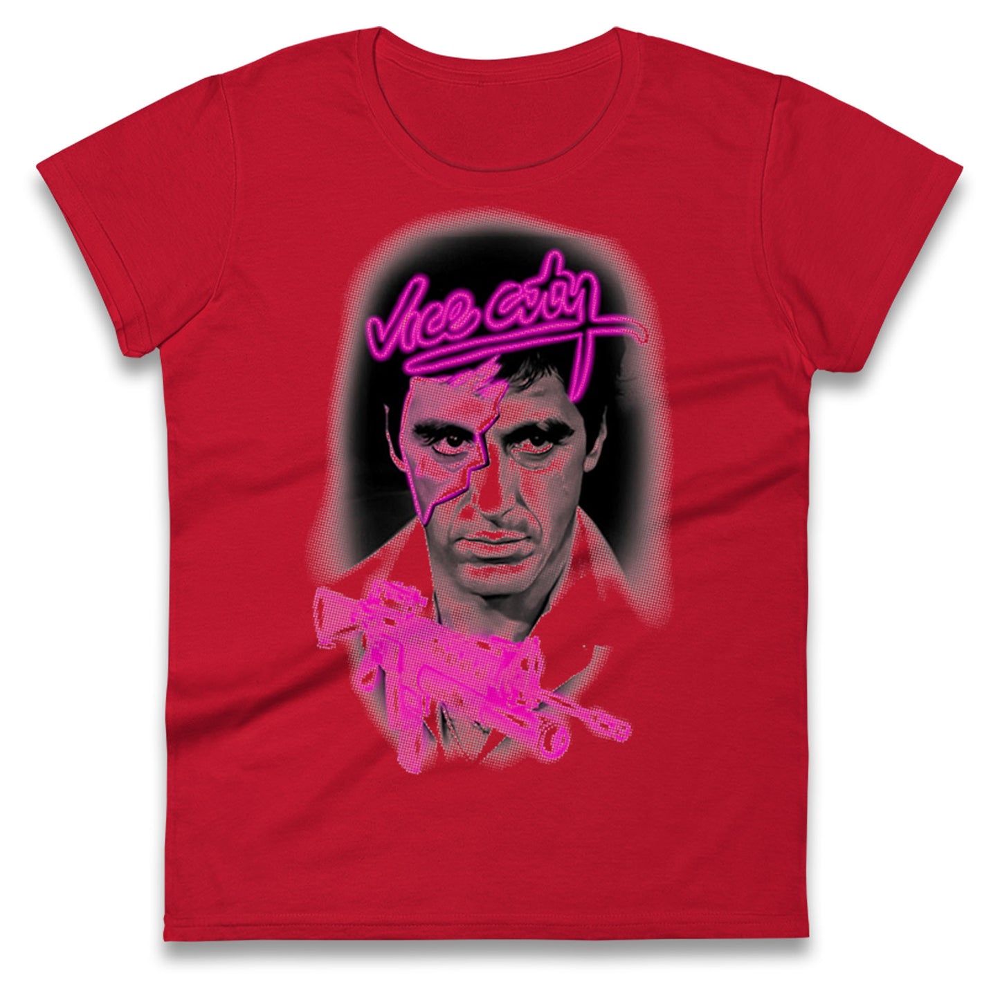 Tony Montana Vice City Ladies T Shirt