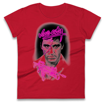 Tony Montana Vice City Ladies T Shirt