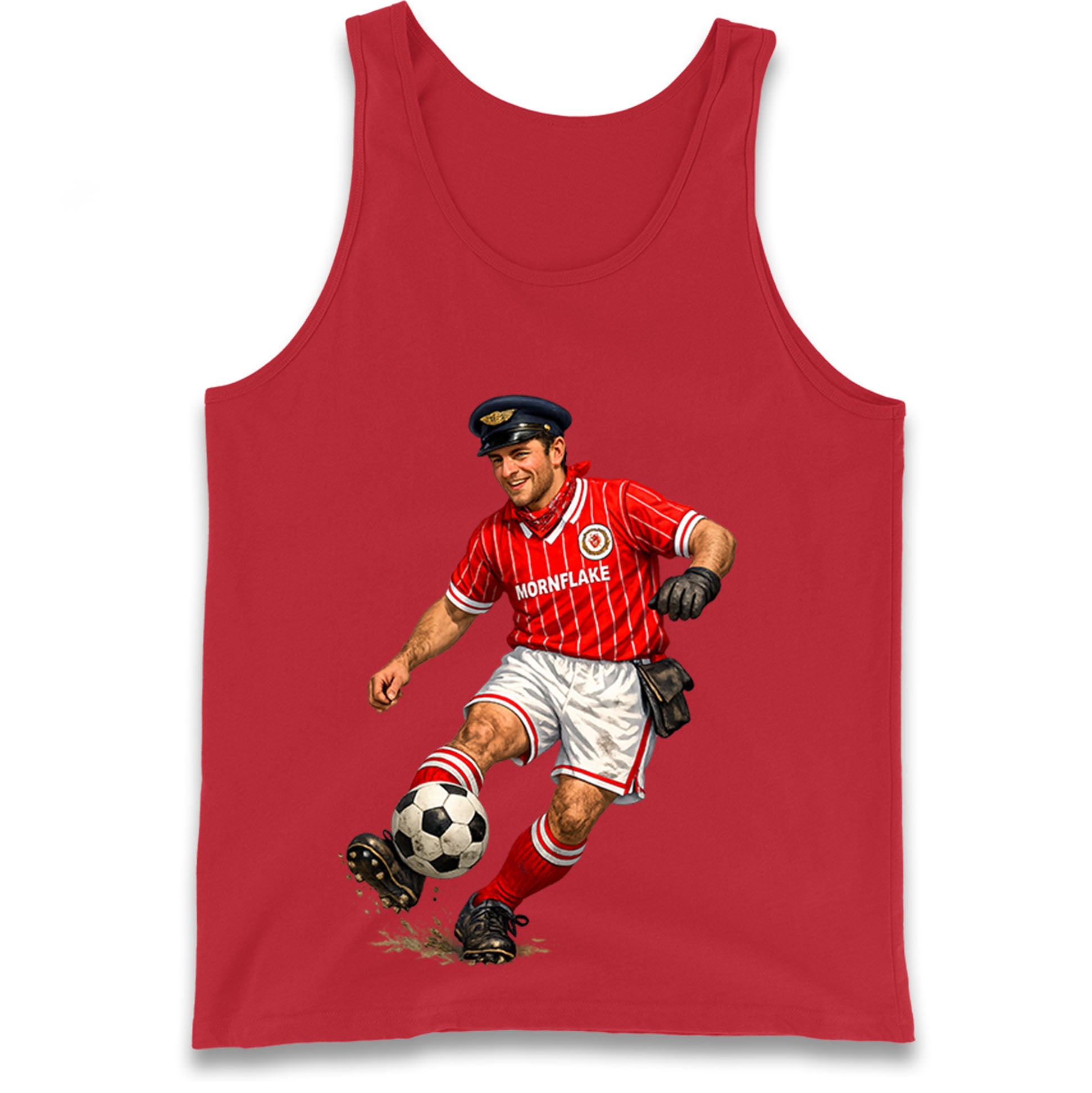 Classic Crewe Alexandra FC Football Tank Top